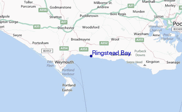 Ringstead Bay Location Map