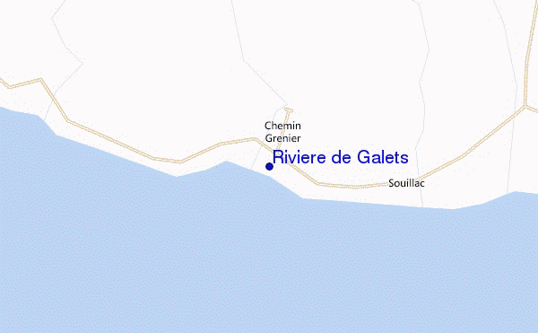 locatiekaart van Riviere de Galets