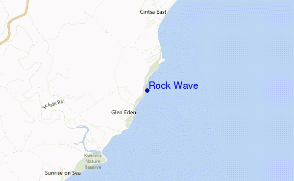 locatiekaart van Rock Wave