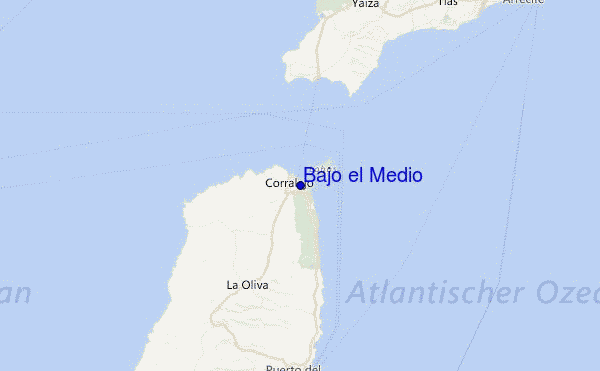 Bajo el Medio Location Map