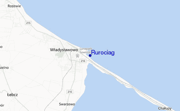 locatiekaart van Rurociag