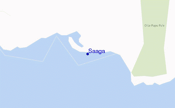 locatiekaart van Saaga