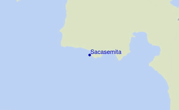 locatiekaart van Sacasemita