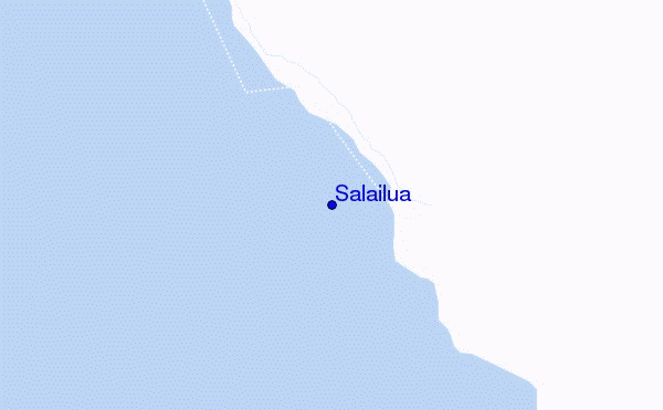 locatiekaart van Salailua