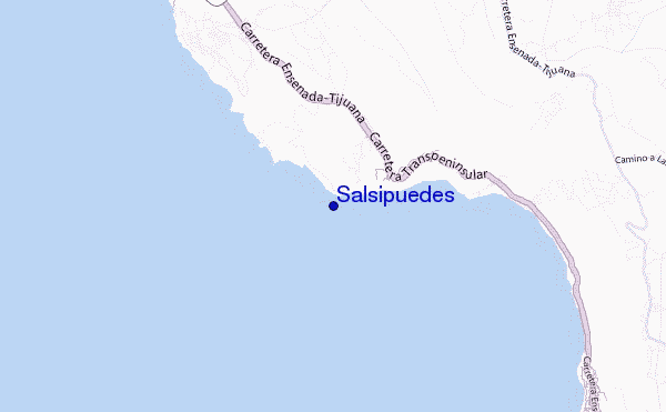 locatiekaart van Salsipuedes