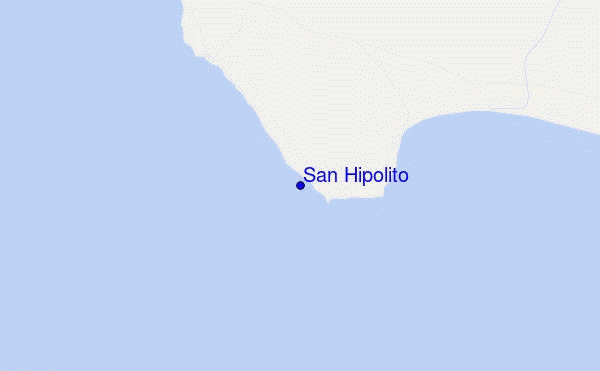 locatiekaart van San Hipolito