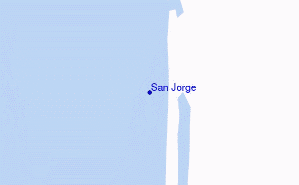 locatiekaart van San Jorge