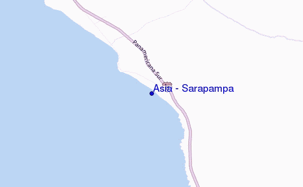 locatiekaart van Asia - Sarapampa