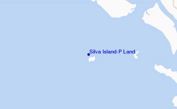 locatiekaart van Silva Island-P Land