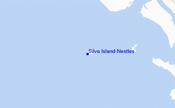 locatiekaart van Silva Island-Nestles