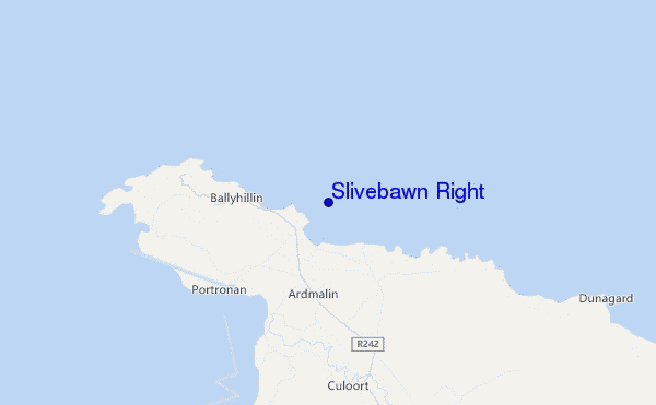 locatiekaart van Slivebawn Right
