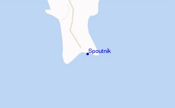 locatiekaart van Spoutnik