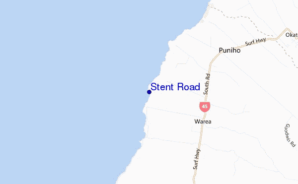 locatiekaart van Stent Road