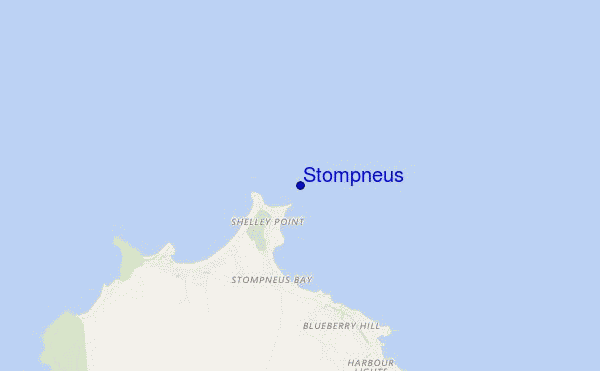 locatiekaart van Stompneus