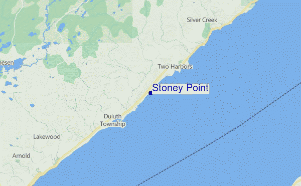 Stoney Point Location Map