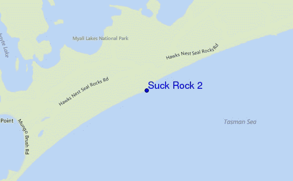 locatiekaart van Suck Rock 2