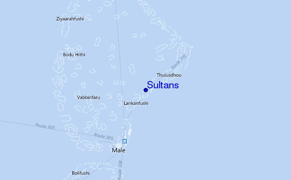 Sultans Location Map