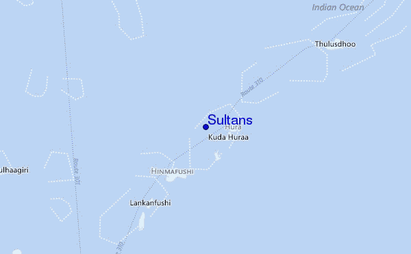 locatiekaart van Sultans