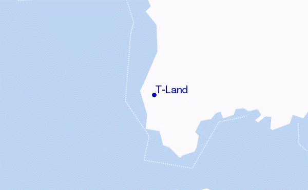 locatiekaart van T-Land