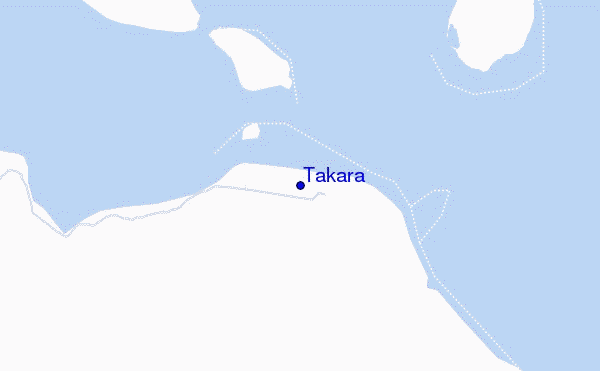 locatiekaart van Takara