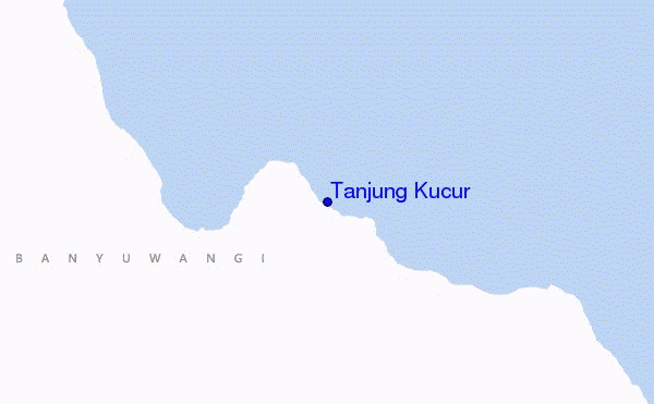 locatiekaart van Tanjung Kucur