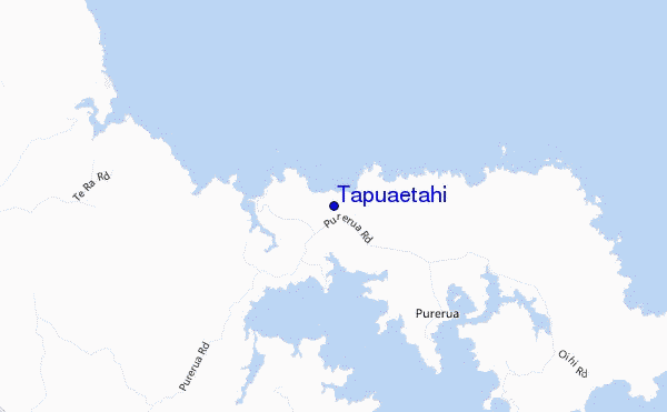 locatiekaart van Tapuaetahi