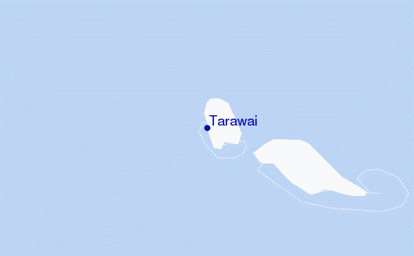 locatiekaart van Tarawai