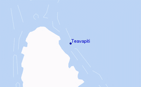 locatiekaart van Teavapiti