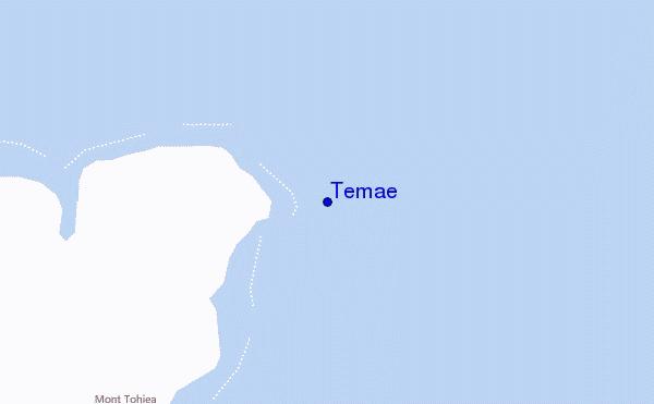 locatiekaart van Temae