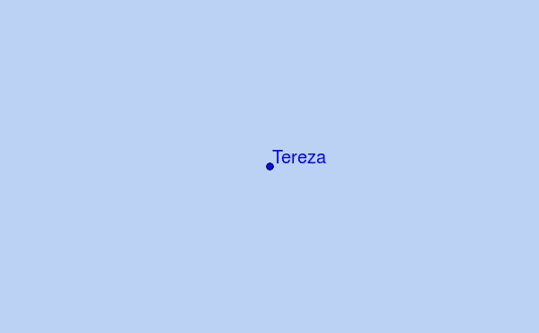 locatiekaart van Tereza