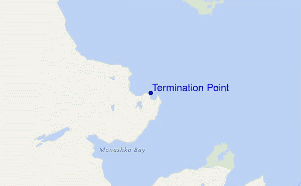 locatiekaart van Termination Point