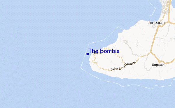 locatiekaart van The Bombie