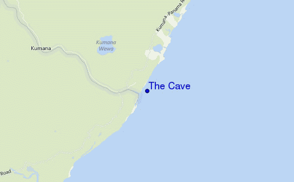 locatiekaart van The Cave