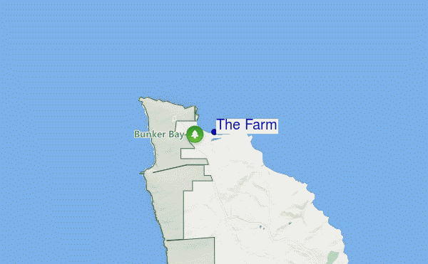 locatiekaart van The Farm