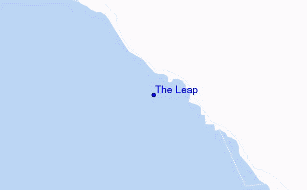 locatiekaart van The Leap