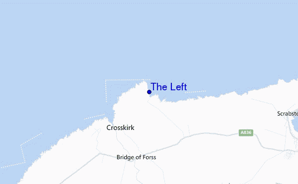 locatiekaart van The Left