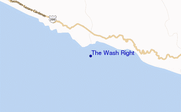 locatiekaart van The Wash Right