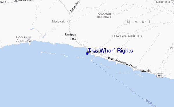 locatiekaart van The Wharf Rights