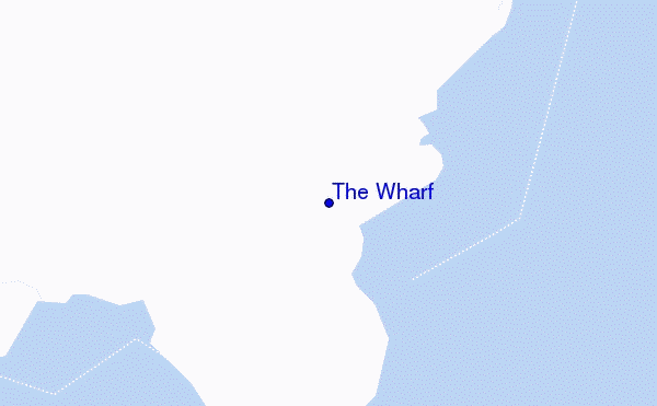 locatiekaart van The Wharf