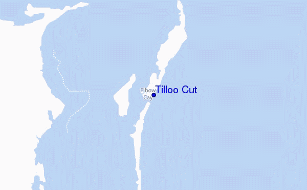 locatiekaart van Tilloo Cut