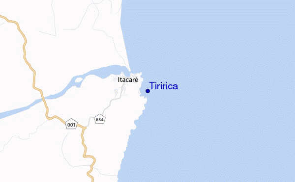 locatiekaart van Tiririca