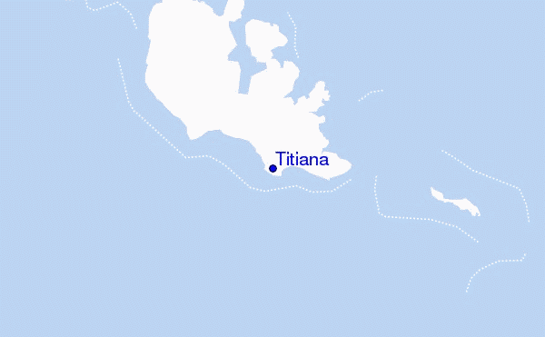locatiekaart van Titiana