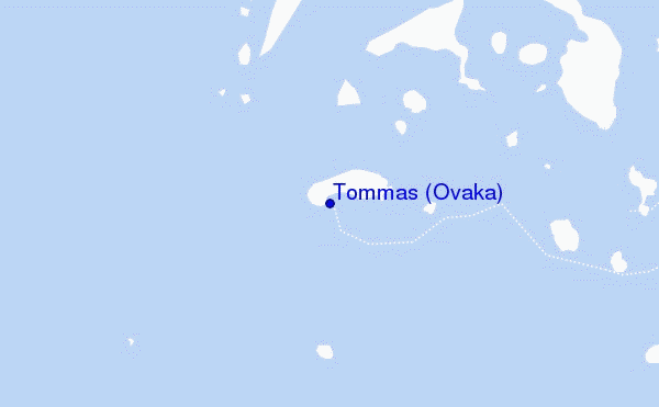 locatiekaart van Tommas (Ovaka)