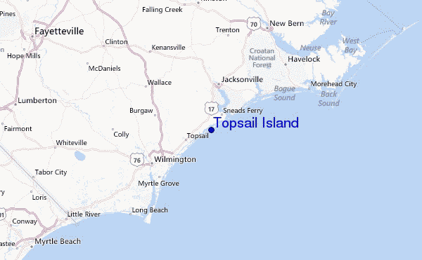 Topsail Island Tide Chart