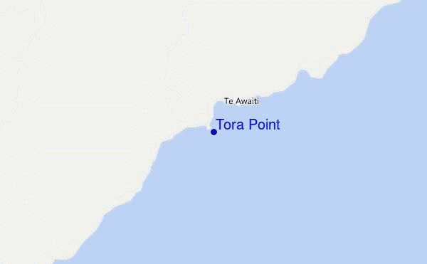 locatiekaart van Tora Point