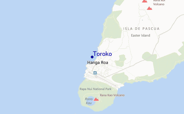 locatiekaart van Toroko