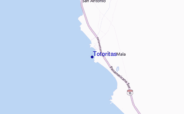 locatiekaart van Totoritas