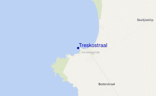 locatiekaart van Treskostraal
