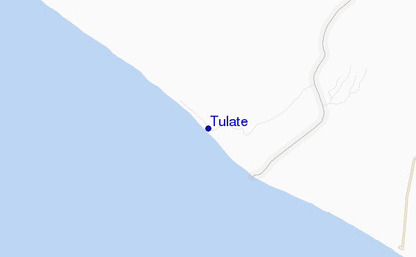 locatiekaart van Tulate