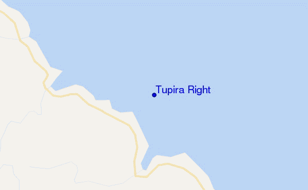 locatiekaart van Tupira Right